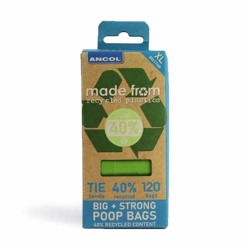 Ancol poop bag refill 60 bags x4